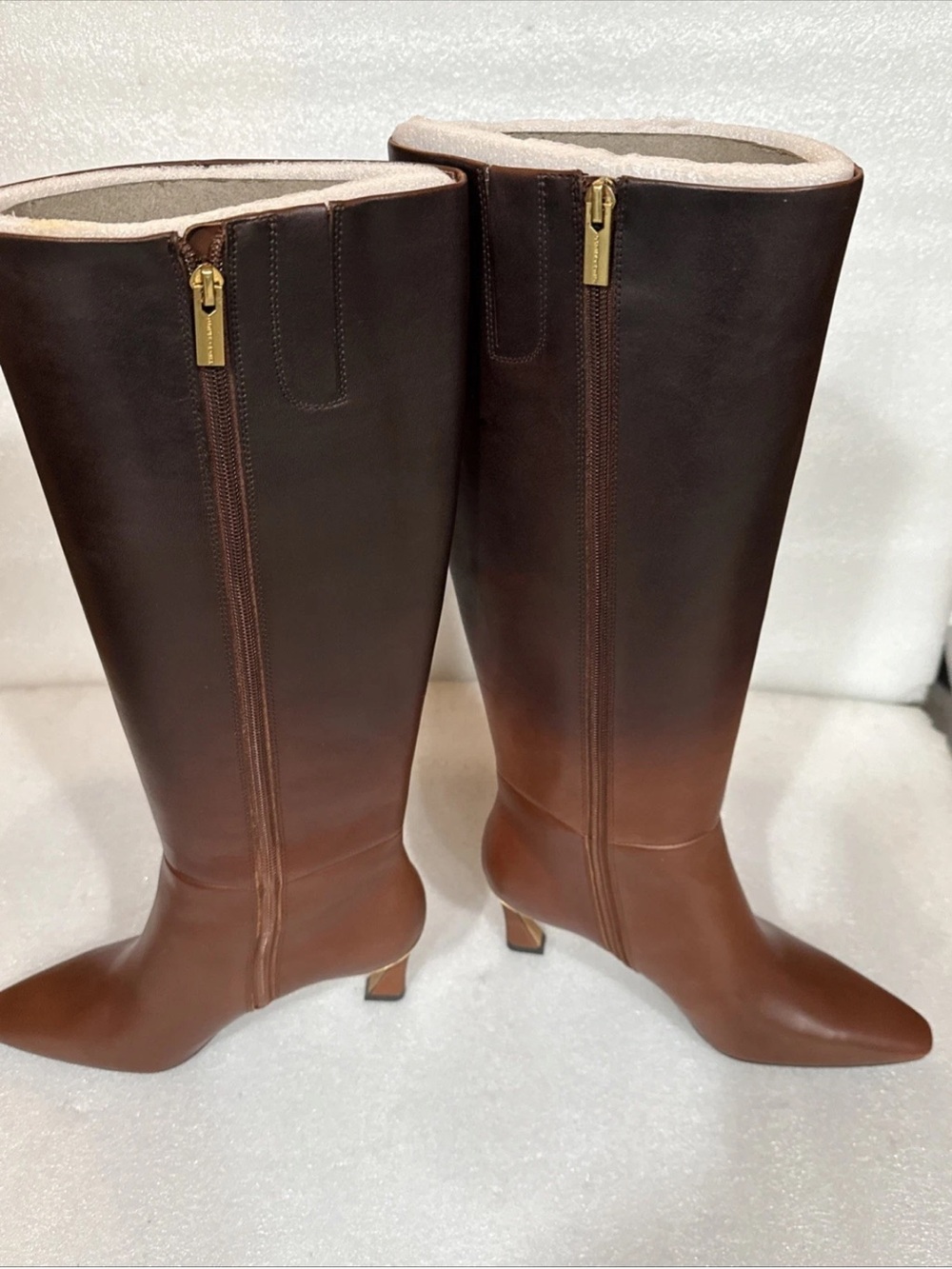 Vince Camuto Women's Sutton Knee High Boot, Chocolate Fade New - Picture 9 of 10
